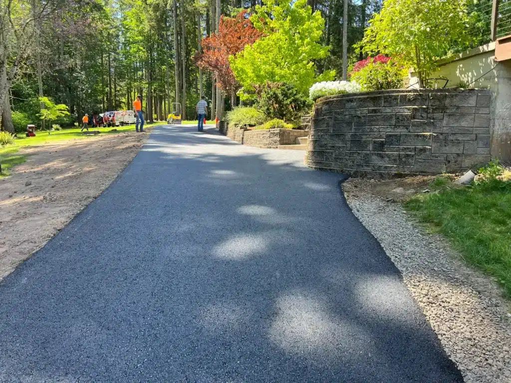 Asphalt Paving Job completed